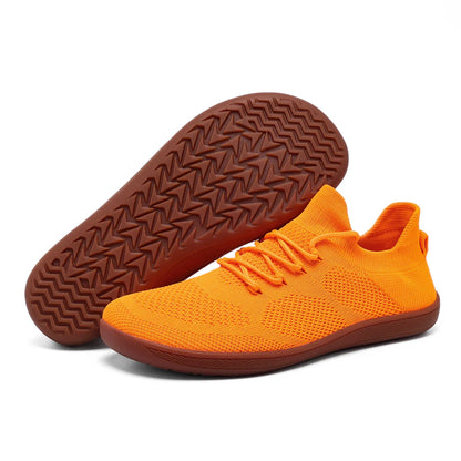 2025 Men's Wide-Toe Casual Shoes — Soft Sole Walking Sneakers, Breathable Mesh Comfortable Barefoot Shoes