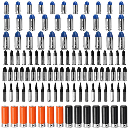 22LR Dummy Rounds — Practice Training Bullets, 6 or 12PCS for Safe Shooting Practice