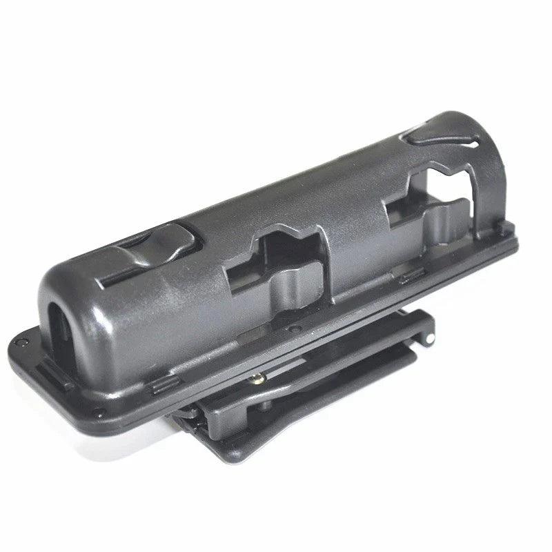 360 Degree Rotation Military Baton Holder Pouch - Expandable Tactical Police Case for Defense, Waist Carry