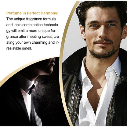90ML Pheromone Perfume for Men — Seductive Long-Lasting Body Spray to Attract Women, Charming Flirting Fragrance