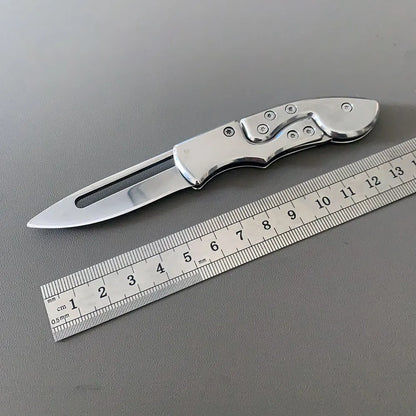 Outdoor Mini Folding Pocket Knife – Stainless Steel EDC Blade for Camping & Survival