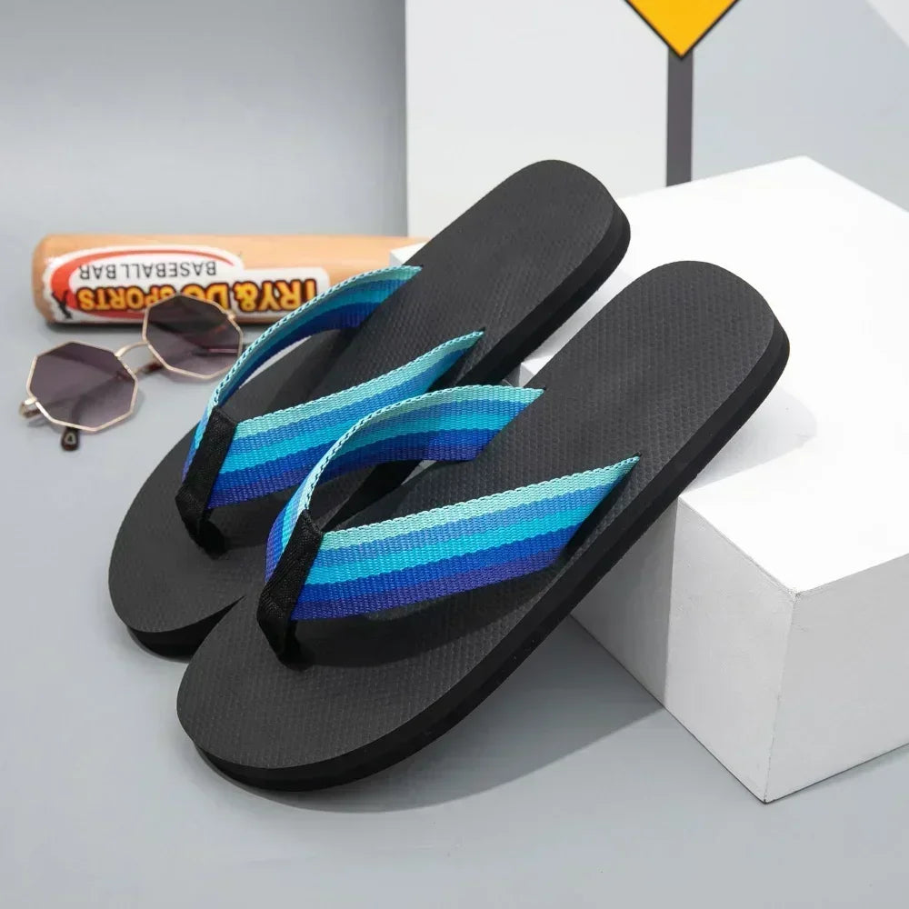 Middle Finger Figure Slippers - Funny Quick-Dry Non-Slip Summer Beach Flip Flops