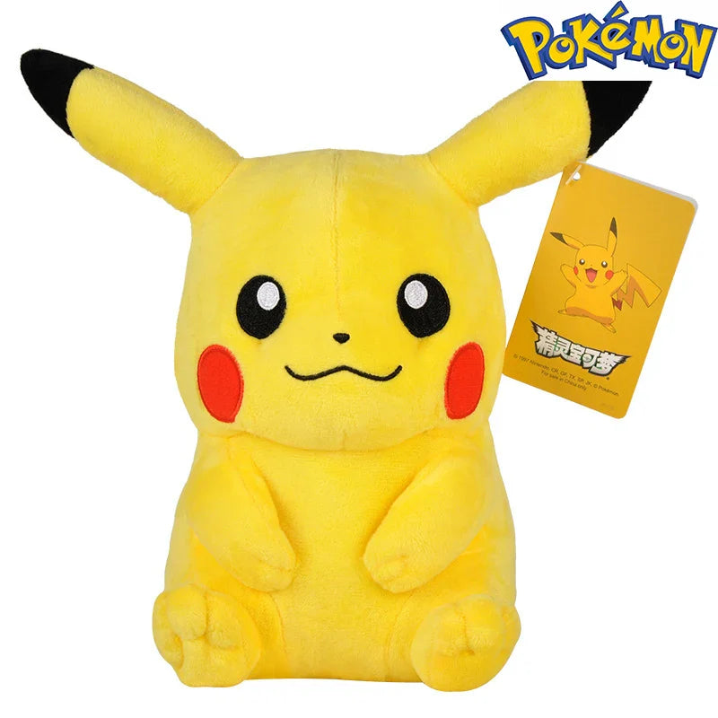 Pokémon Kawaii Plush Toys — Gengar, Haunter, Psyduck, Pikachu Stuffed Dolls, Anime Fire-Breathing Dragon Peluche Gift