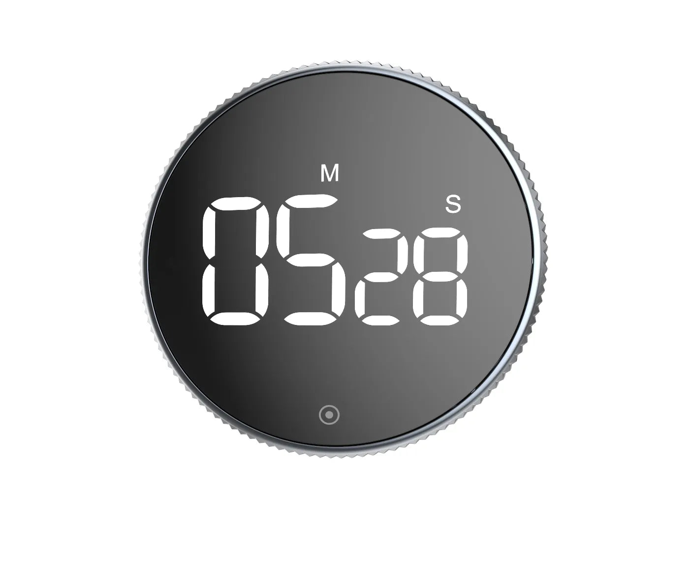 LED Digital Kitchen Timer - Magnetic Electronic Cooking Countdown Clock with Stopwatch and Alarm