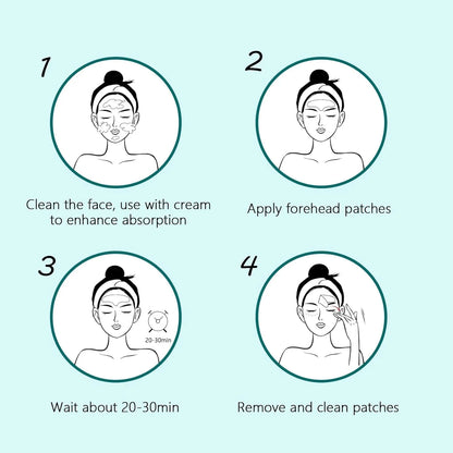 Reusable Silicone Wrinkle Patches – Anti-Wrinkle Pads for Face, Forehead, Neck & Eyes | Skin Care Stickers