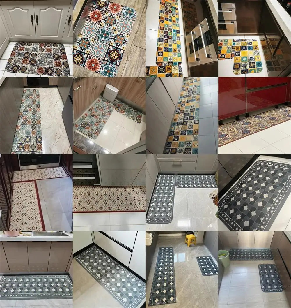 Non-Slip Kitchen & Living Room Floor Rug – Long Area Mat for Entrance, Home Decor