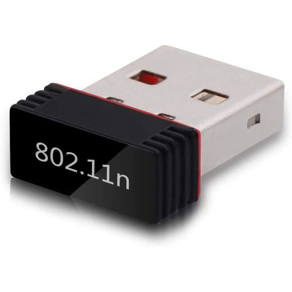 RTL8188 150Mbps USB WiFi Adapter – Wireless Network Dongle for Raspberry Pi, Desktop, Laptop, and Windows PC