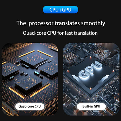 S85 Portable Language Translator Device — 138 Languages, Offline Translation, Voice & Video Recording Support