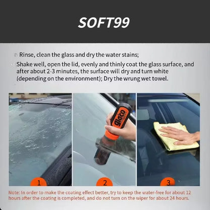 70ml Soft99 Glaco Car Windshield Waterproof Coating — Universal JDM Rainproof Glass Treatment