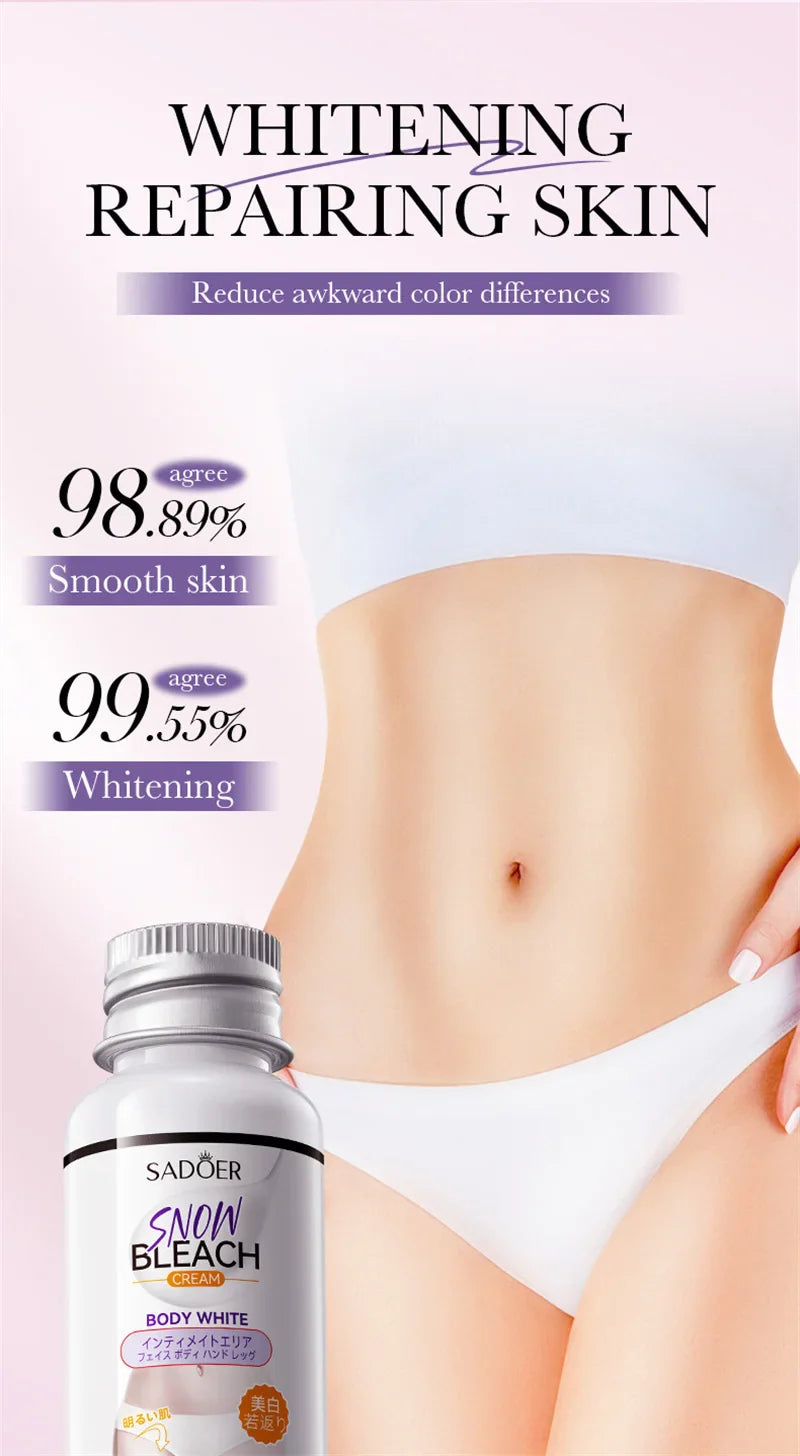 Whitening Cream for Private Parts – Underarm, Inner Thigh & Knee Brightening Serum