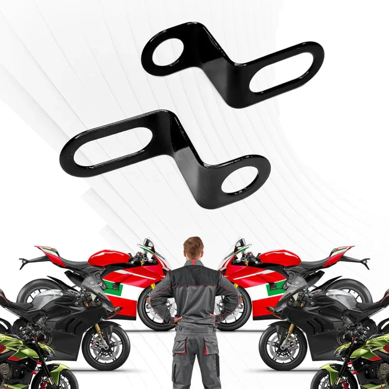 Motorcycle Lamp Brackets – Turn Signal & Headlight Mount for Fork Indicator Lights
