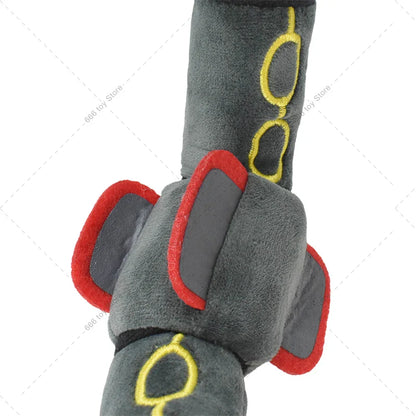 75CM Pokémon Plush Rayquaza – Shiny Green & Black Stuffed Doll Toy for Kids Birthday & Christmas Gifts