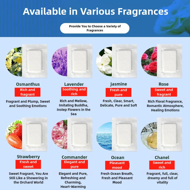 Car Air Vent Aromatherapy Tablets - Solid Fragrance Air Outlet Supplements, 10/50/100/500PCS