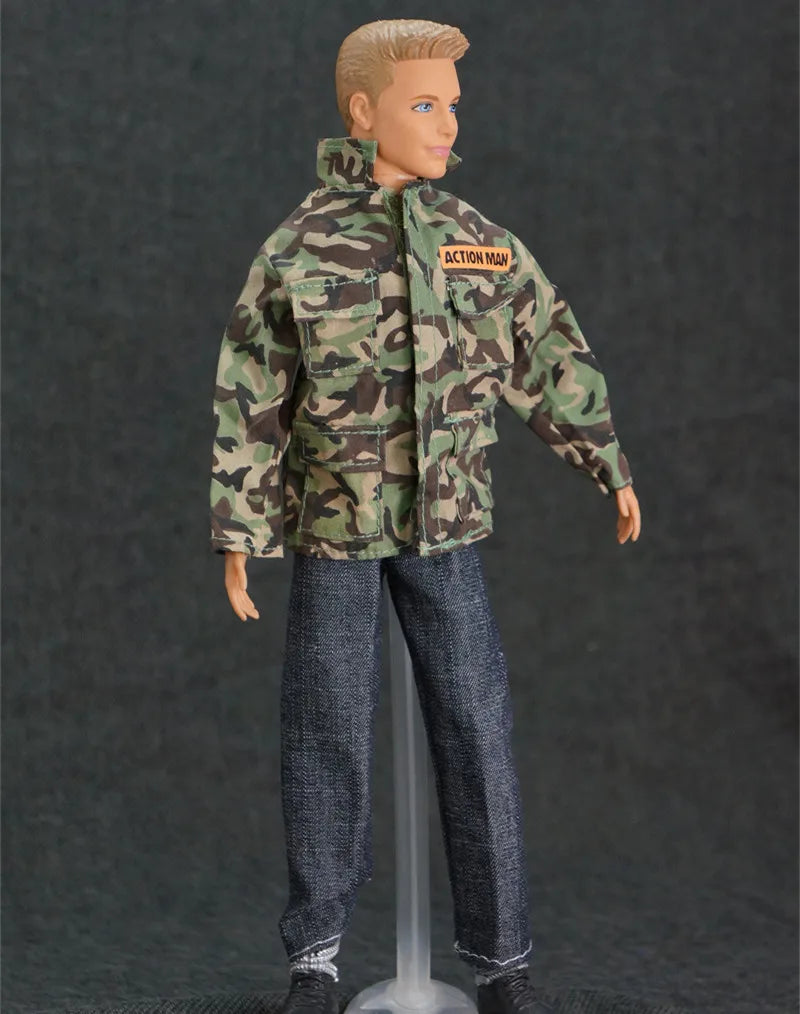 High-Quality 30cm Doll Dress — Clothes for Babi & Ken Dolls, Perfect Birthday & Christmas Gift for Girls