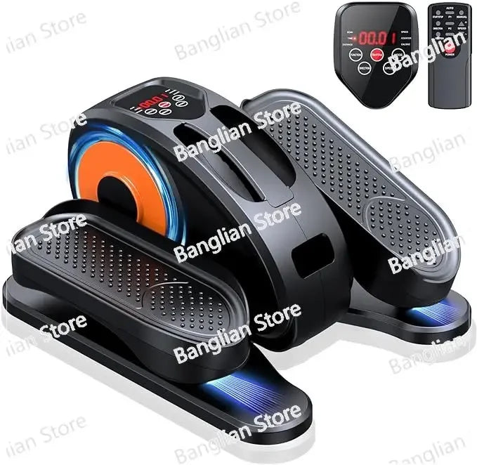 Quiet & Portable Elliptical Machine – Electric Seated Pedal Exerciser with Remote Control, 12 Adjustable Speeds
