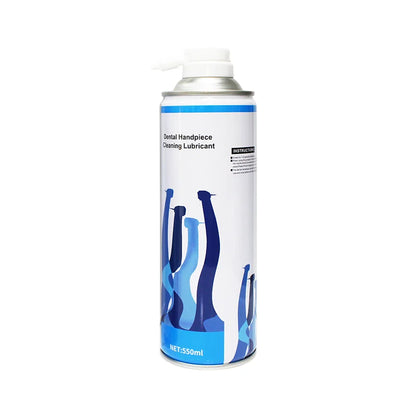 Dental Handpiece Cleaning Lubricant Spray – 300/550ml Oil for Handpiece Maintenance & Dentistry Lab Supply