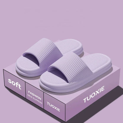 Unisex EVA Summer Slippers – Soft Non-Slip Home & Bathroom Slides for Men & Women, Comfortable Beach & Outdoor Sandals