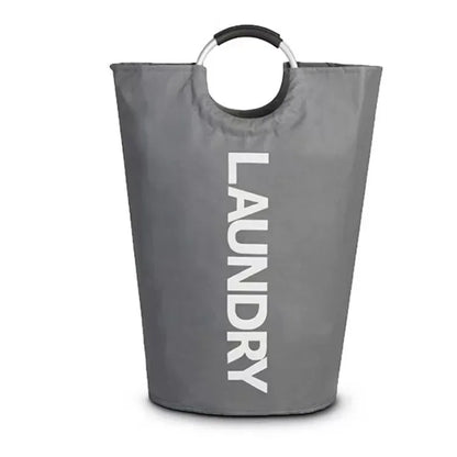 Extra-Large Waterproof Laundry Basket — Foldable with Padded Handle, Multi-Purpose Storage for Bathroom, Laundry Room, Balcony