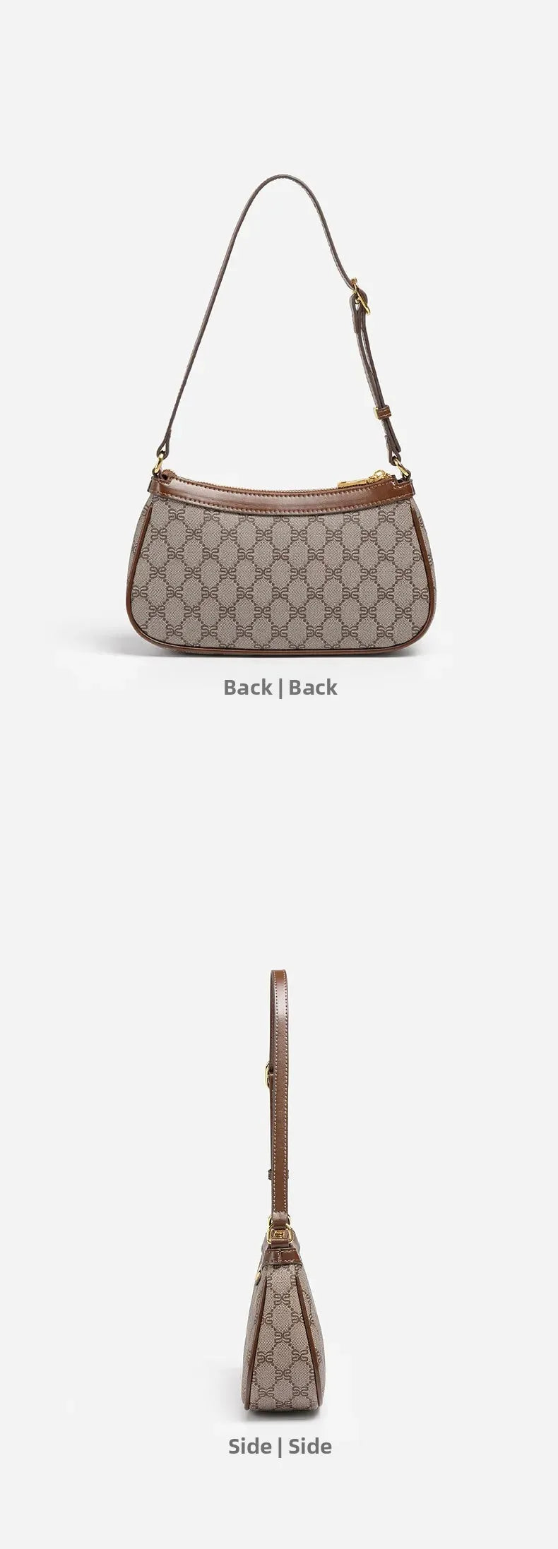 Trendy Floral Women’s Shoulder Bag – Small Square PVC Crossbody Bag for Commuting & Hip Hop Style