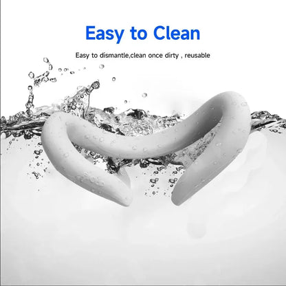 FICEP Silicone Face Cover for Meta Quest 3 — Replacement Dust & Sweat-Resistant Protective Mask Accessory