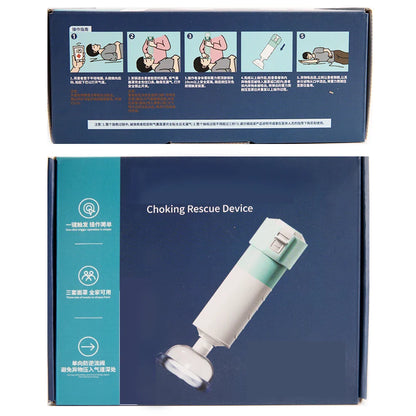 First Aid Anti-Choking Rescue Device – Automatic Airway Assist with 3 Mask Sizes for Adults & Kids, Emergency Kit