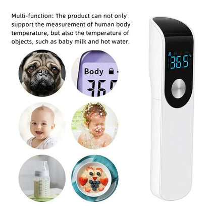 Celsius Display Digital Infrared Thermometer | Non-Contact Medical Temperature Gun Hygrometer