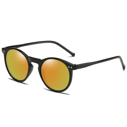 2025 Polarized Retro Round Sunglasses for Men & Women - Designer Vintage UV400 Goggles & Sun Glasses
