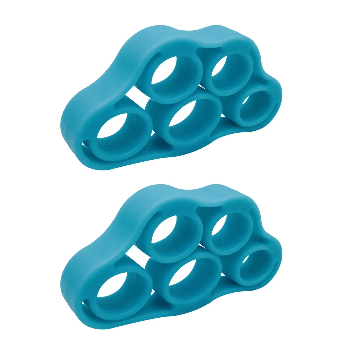 3-in-1 Silicone Finger Strengthener – Elastic Hand Grip Trainer & Guitar Finger Exerciser for Hand Therapy