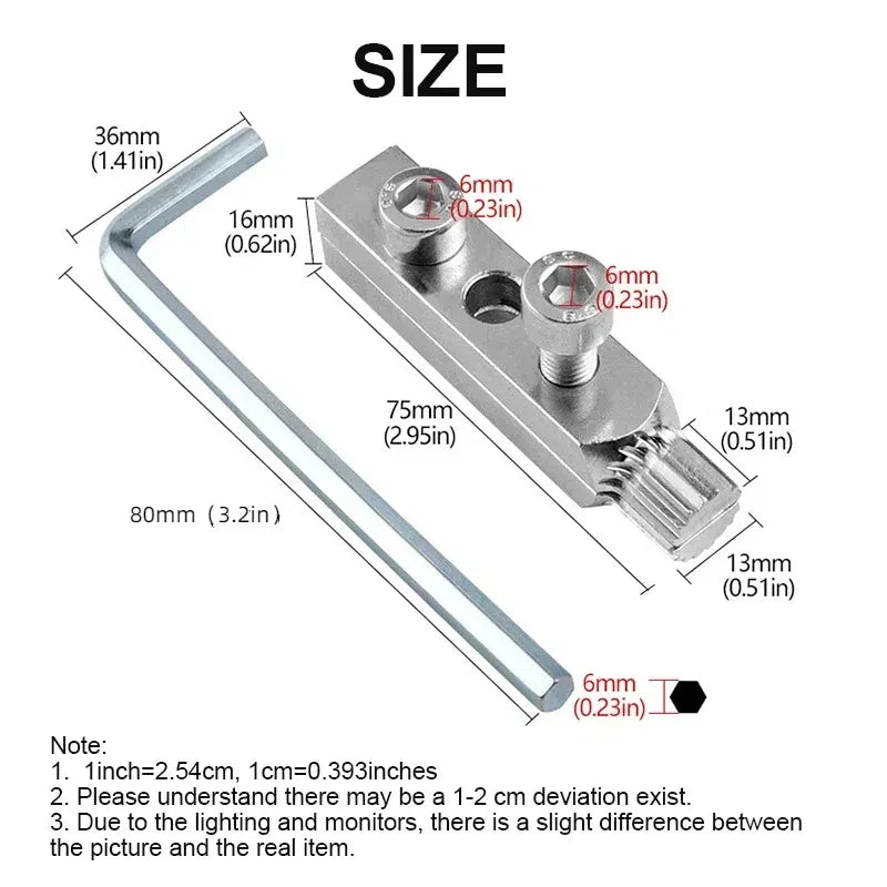 Broken Wire & Bolt Extractor Tool – Tap, Screw, and Plumbing Repair for 4/6 Point Bolts