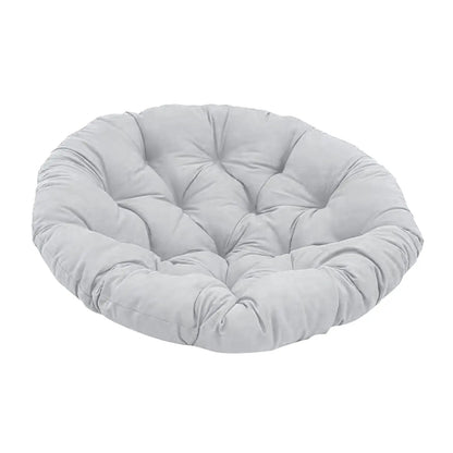 20-Inch Round Papasan Chair Cushion – Thick Egg Chair Mat for Garden, Hanging Basket, Courtyard & Bedroom Accessory