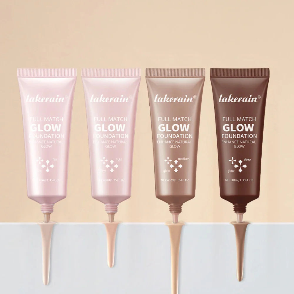 Glow Foundation Illuminator – Lightweight Glotion for Natural Radiance, Moisturizing Multi-Purpose Glow Enhancer & Highlighter