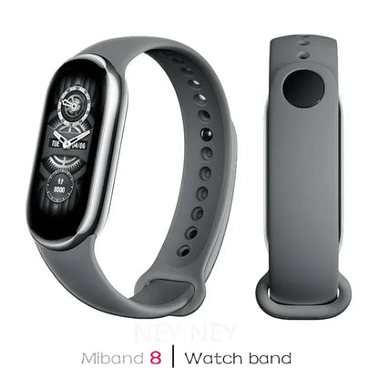 Sport Silicone Strap for Xiaomi Mi Band 9/8 NFC – Replacement Smartwatch Wristband Bracelet