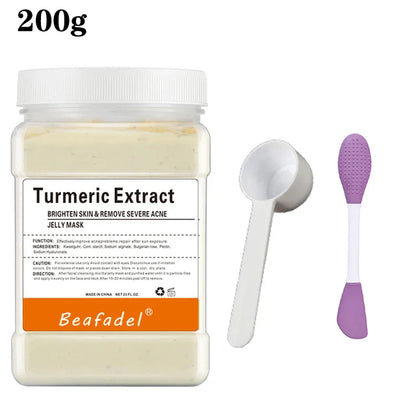650g/200g Soft Hydro Jelly Mask Powder – DIY Hydrojelly Peel Off Masks with Hyaluronic Acid & Rose for Facial Skin Care