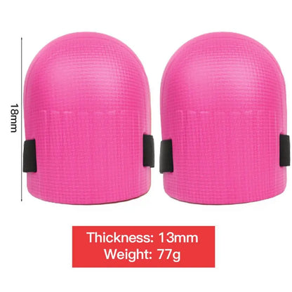 1 Pair Knee Protection Pads - Thickened Moisture-Resistant Tile Mud Worker Tools for Bricklaying and Manual Work