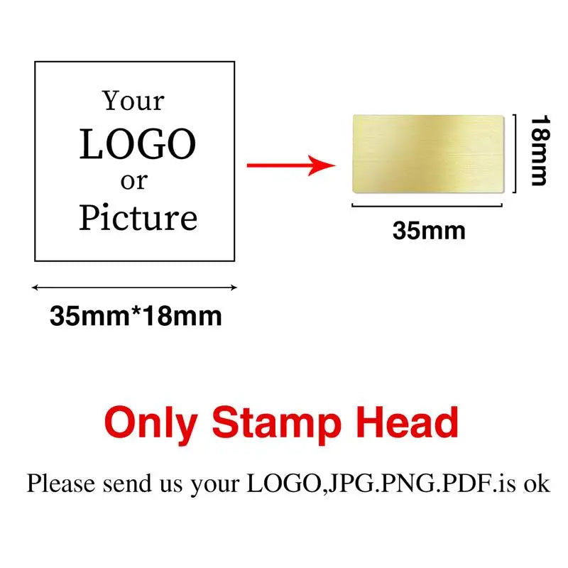 Custom Logo Wax Seal Stamp – Personalized Metal Stamps for Invitations, Gifts & Branding