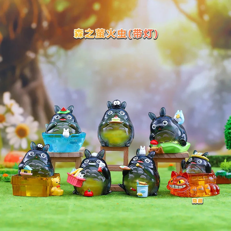 Hayao Miyazaki Forest Elf Crystal Ball Blind Box | Cute Luminous Desktop Ornament Toy