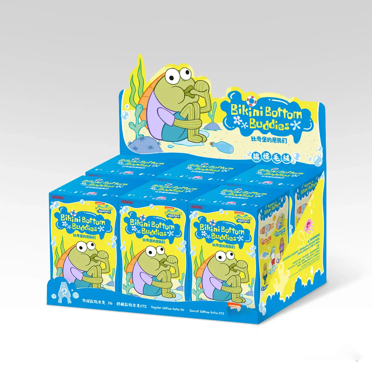 Genuine Fish Buddies Series Blind Box Toys — Funny Ocean Figures & Cartoon Dolls for Kids