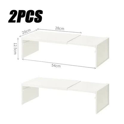 Retractable Kitchen Cabinet Organizer - Adjustable Spice Rack & Storage Shelf