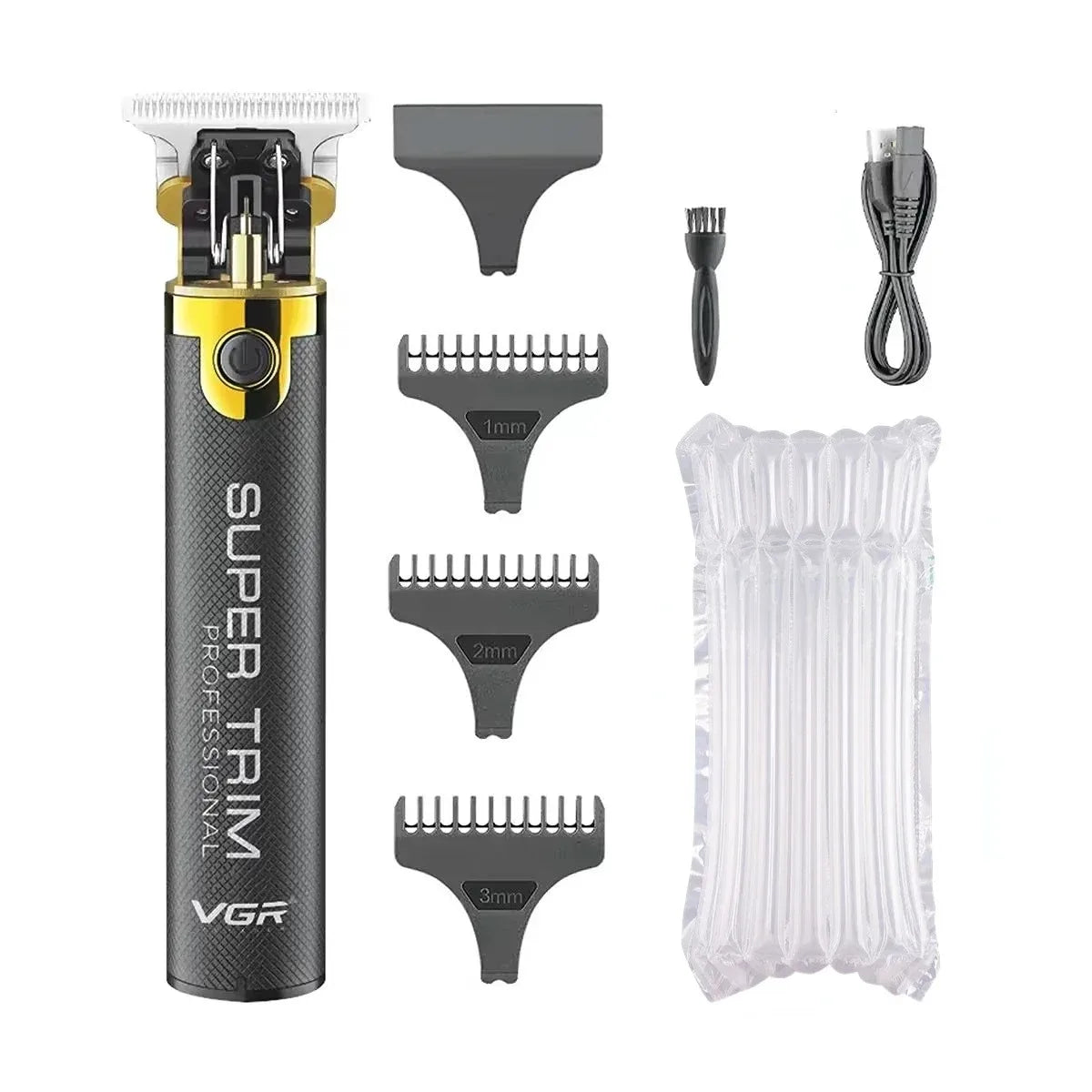 VGR T9 Professional Hair Trimmer – Rechargeable Electric Barber Clippers, Metal Haircut Machine for Men V-082