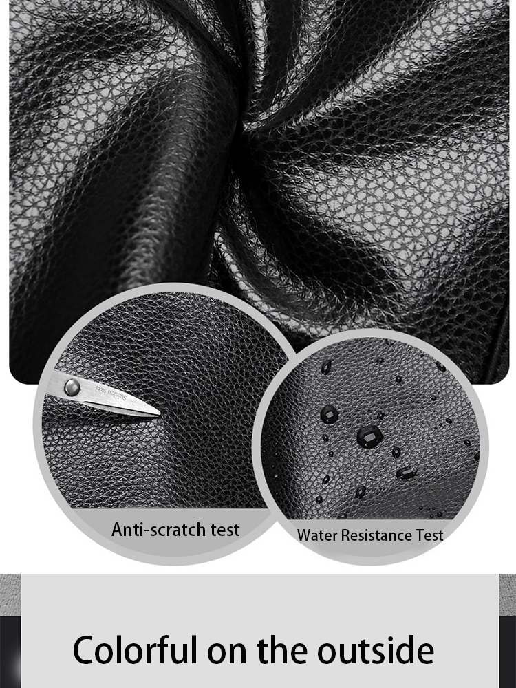 Retro Short Trip Bag – Large Capacity PU Waterproof Sports & Fitness Motorcycle Leisure Bag
