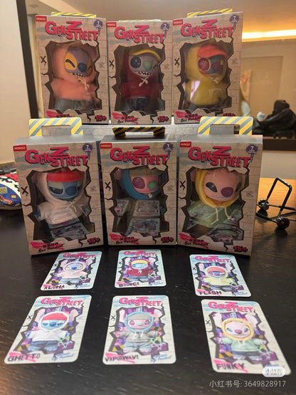 Miniso Disney Stitch Gen Z Street Series Blind Box – Vinyl Figure Pendant & Bag Charm Gift