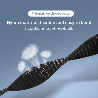 Nylon Loop Strap for Xiaomi Mi Band 9 & 8 NFC – Sport Replacement Wristband for Mi Band 7 6 5 4 3