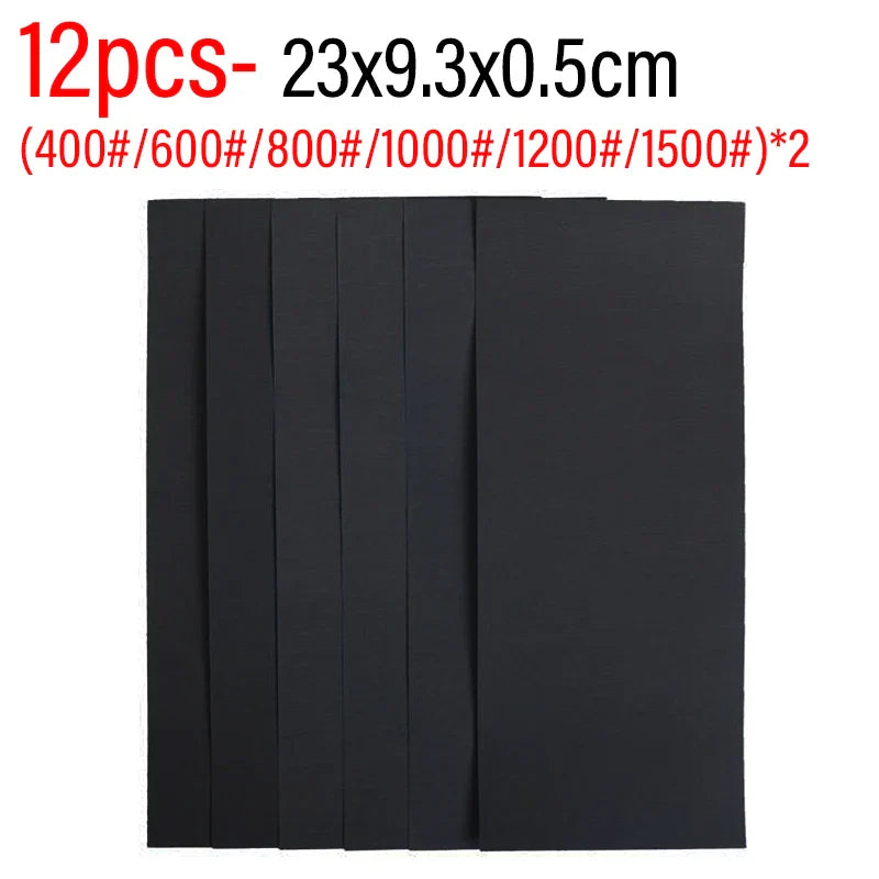 Adjustable Handheld Curved Grinding & Polishing Sander — Flat & Curved Surface, Tension Sandpaper (1/5 pcs)