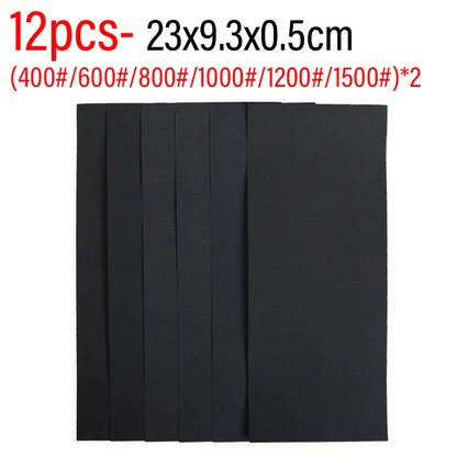 Adjustable Handheld Curved Grinding & Polishing Sander — Flat & Curved Surface, Tension Sandpaper (1/5 pcs)