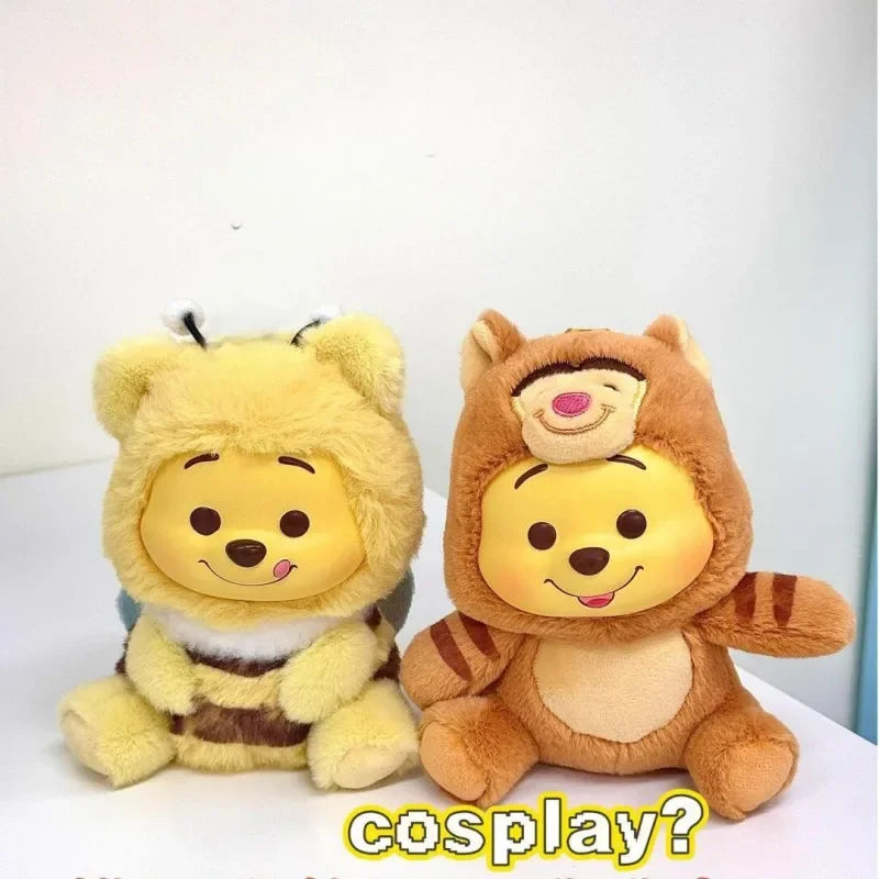 Disney Winnie the Pooh Naughty Party Blind Box – Vinyl Plush Pooh Bear Pendant & Surprise Toy