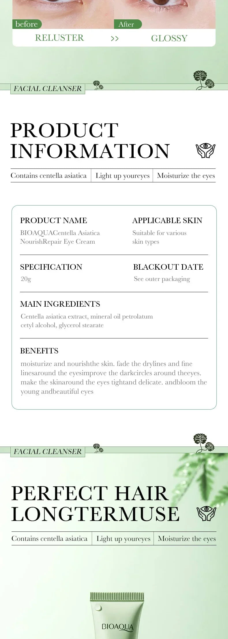 Mushroom Head Air Cushion CC Cream – Oil-Control Foundation, Whitening Concealer & Moisturizing BB Cream for Face Makeup