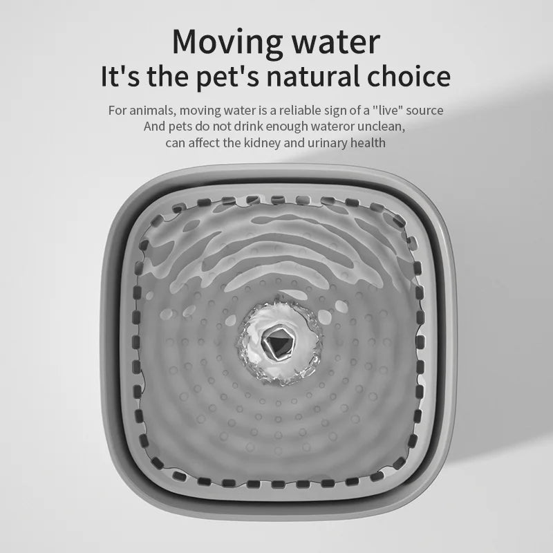 3L USB Cat Water Fountain – Automatic Filtered Water Dispenser for Cats