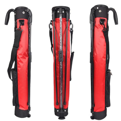 Lightweight Golf Club Bag with Bracket - Waterproof Stand Carry Bag, Golf Gun Rack Design