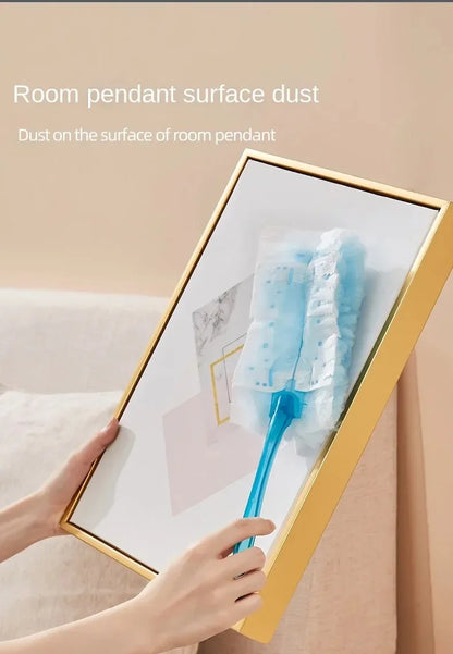 Replacement Microfiber Duster Heads – 10-60pcs Disposable Short Dusters for Home & Office Cleaning, Blinds & Surfaces