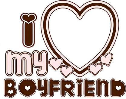 Couple Keychain Set – Custom “I Love My Boyfriend/Girlfriend” Keychains, Valentine’s Gift for Him & Her